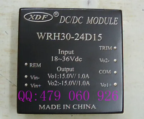 [ZOB] -power transformers module 30W 24V 15V/5V/12V DC-DC WRH30-24D15 WRH30-24D12 WRH30-24D5--5PCS/LOT | Обустройство дома
