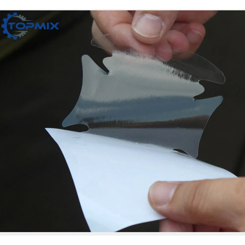 4 шт. универсальные автомобильные наклейки защитная пленка для дверных ручек