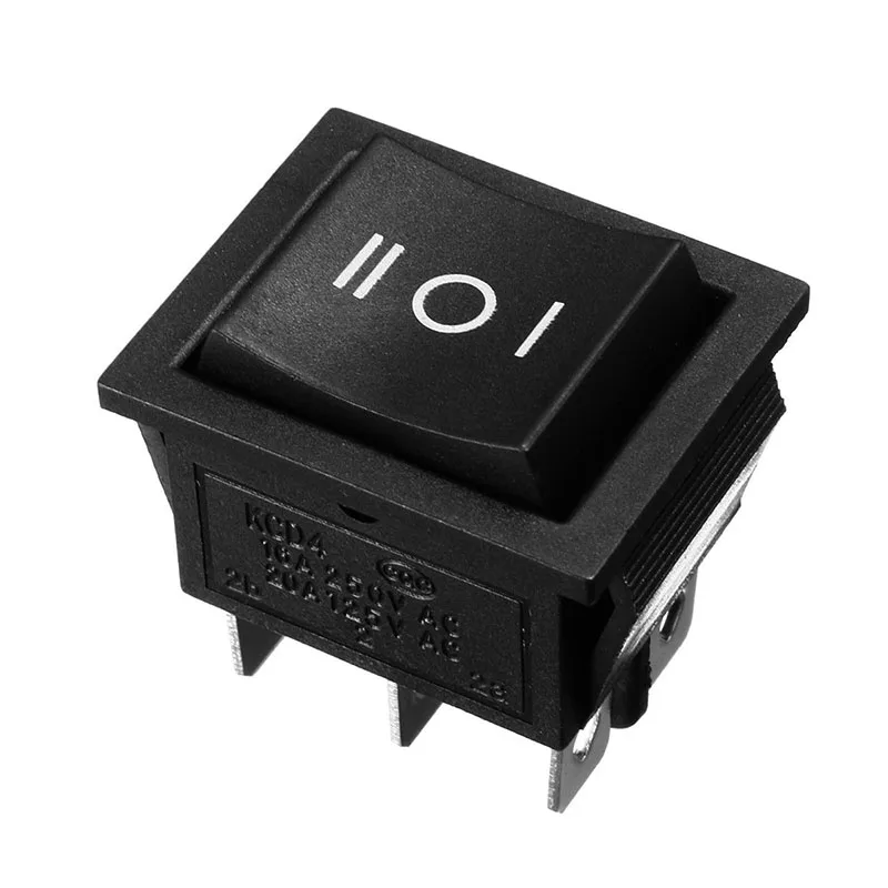 6 контактный 3 позиционный поворотный выключатель DPDT 16A 250В AC MDJ998|Выключатели| |