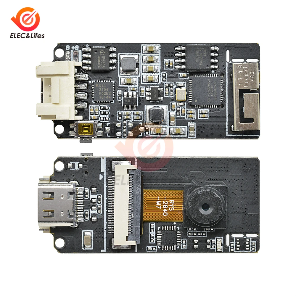 Модуль фотоаппарата Type C Φ OV2640 макетная плата двухъядерный Мб Flash ESP32