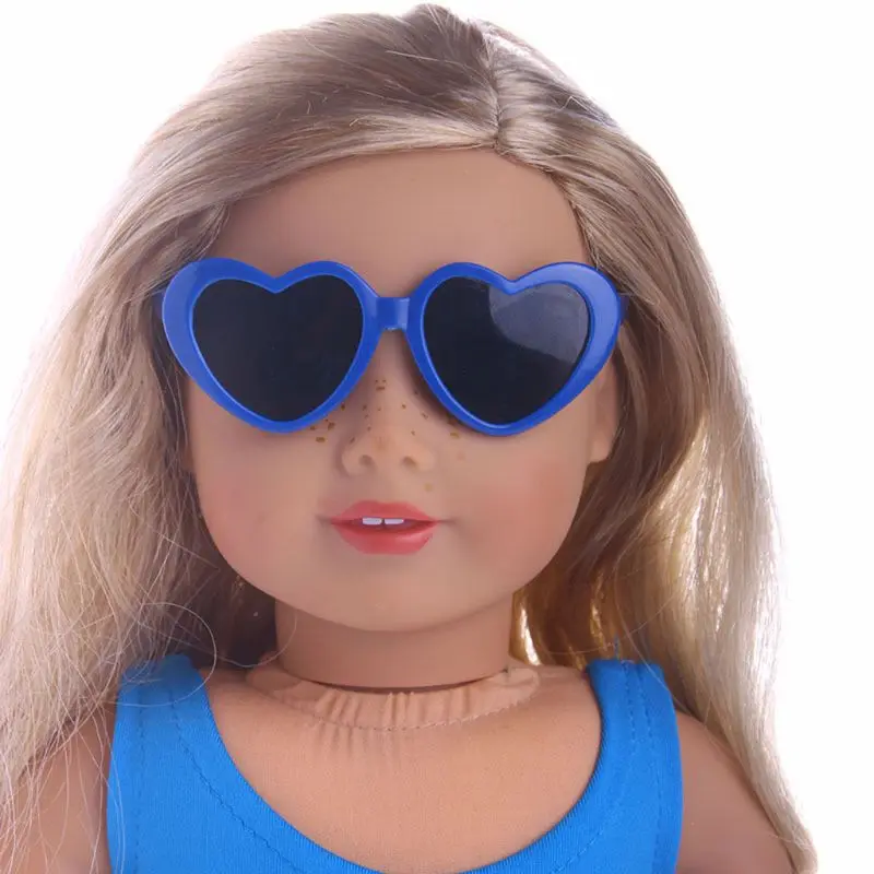 Новые очки в форме сердца для ICY BJD Blyth Doll Eyes солнцезащитные 18 дюймов куклы девочек