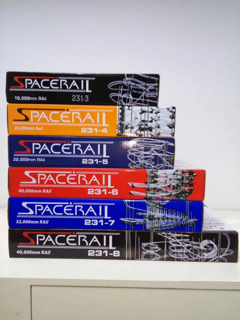 

Space Rail Classic Level 6 (#231-6) Roller Coaster Kits DIY Toys Spacerail Building Blocks Rail 60000mm