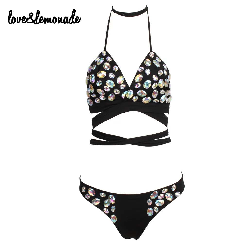 Love & лимонад черный Цвет бисером Сменные ремни Боди TB 9231|strap bodysuit|changeable strapscolorful
