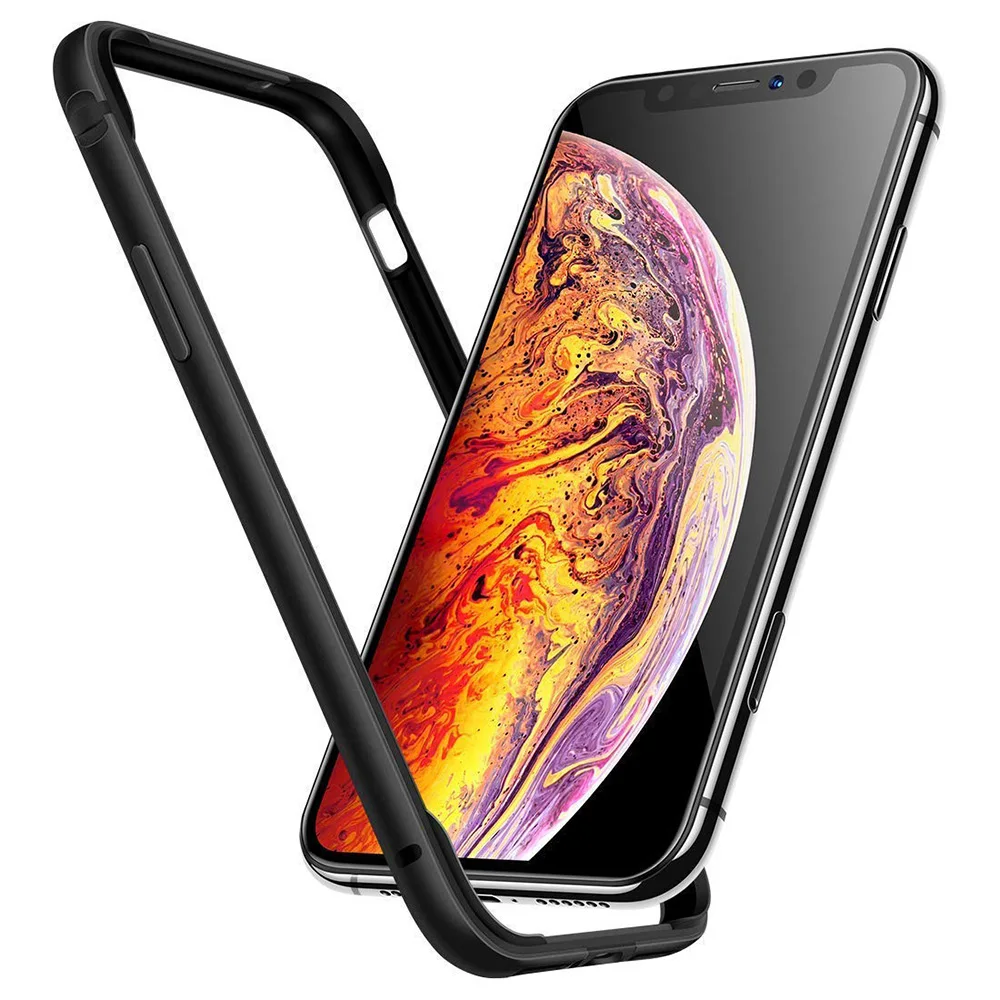 Силиконовый алюминиевый бампер для Apple iPhone 15 14 11 Pro Max 13 12 Mini XS XR X 7 8 Plus SE 2020 жесткий