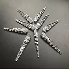 50 шт., пластиковые гирсветильник в виде сосулек