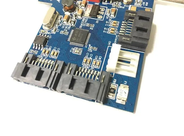 Совершенно новый 2 портовый SATA PCI контроллер RAID CARD SERIAL ATA I/O карта ПК/mac pro 1 5 +