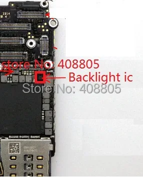 100 шт./лот оригинальный новый чип U1502 с подсветкой для iPhone I6 6G 6plus 6 + P 12pin на