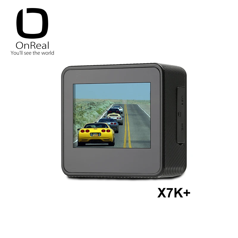 Настоящая Спортивная камера 4 K OnReal X7K+ 2,0 ''экран 16 M пикселей изображения 4 k экшн-камера wifi Спортивная камера 6 Axies гироскоп Экшн-камера