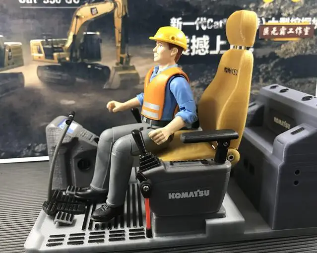 Имитация сиденья салона кабины для 1/14 1/12 RC игрушечный гидравлический экскаватор
