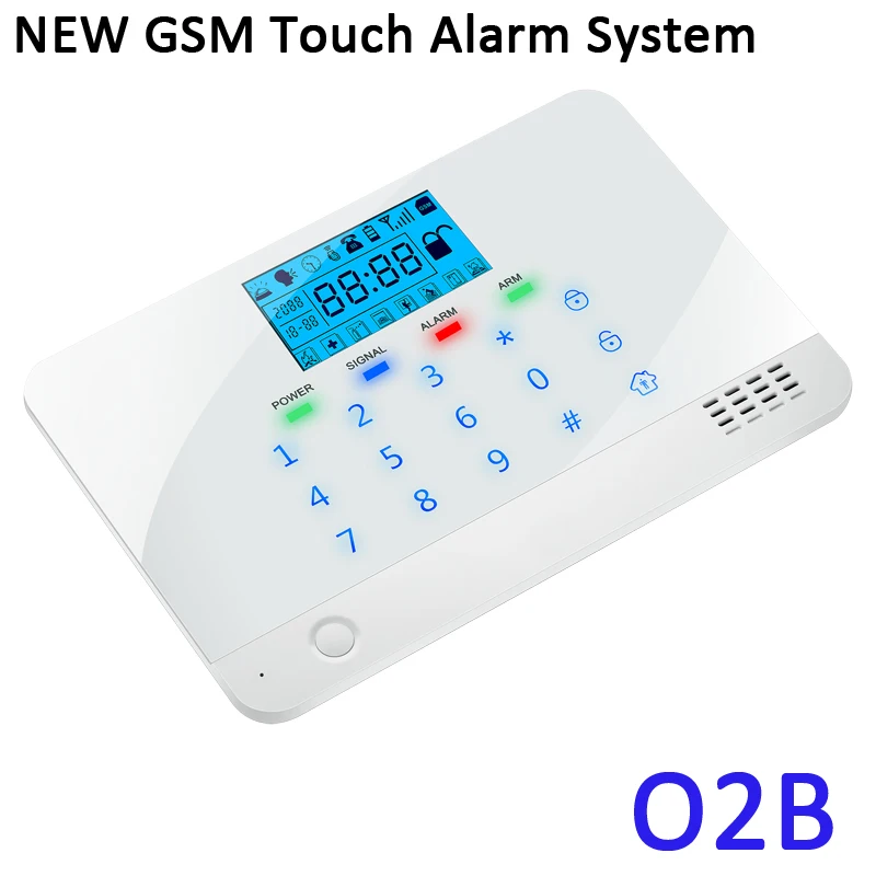 Сигнализация Беспроводная PSTN с поддержкой GSM Wi Fi и датчиком дыма|alarm sensor|alarm postsensor