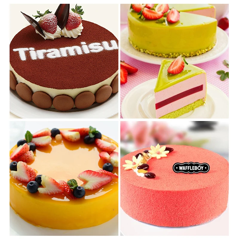 Adjustable Stainless Steel Ring Cake Layer Cut Baking Tool Round Square Shape Retractable Mold Bread Cake slicer Layered