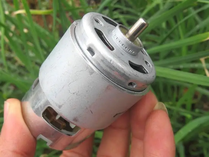 

755 DC Motor Wanbao to 755 High Speed High Torque Carbon Brush Motor DIY Power Tool Motor 12V