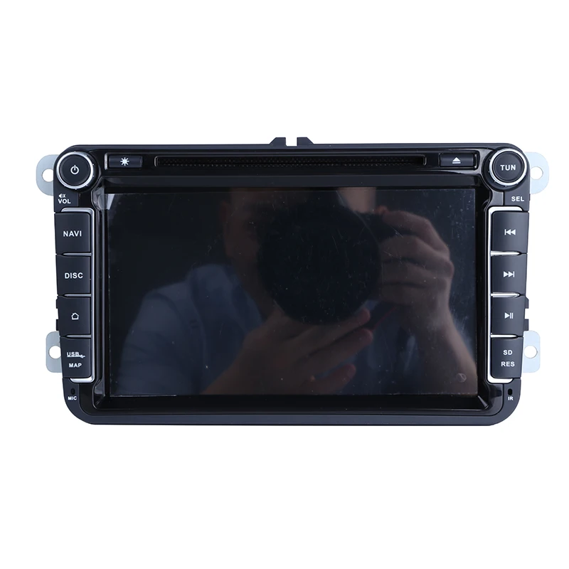 2 Din 8 &quotDSP Android 10 Восьмиядерный 4 Гб ОЗУ автомобильный DVD-плеер для VW Passat CC Polo GOLF 5 6
