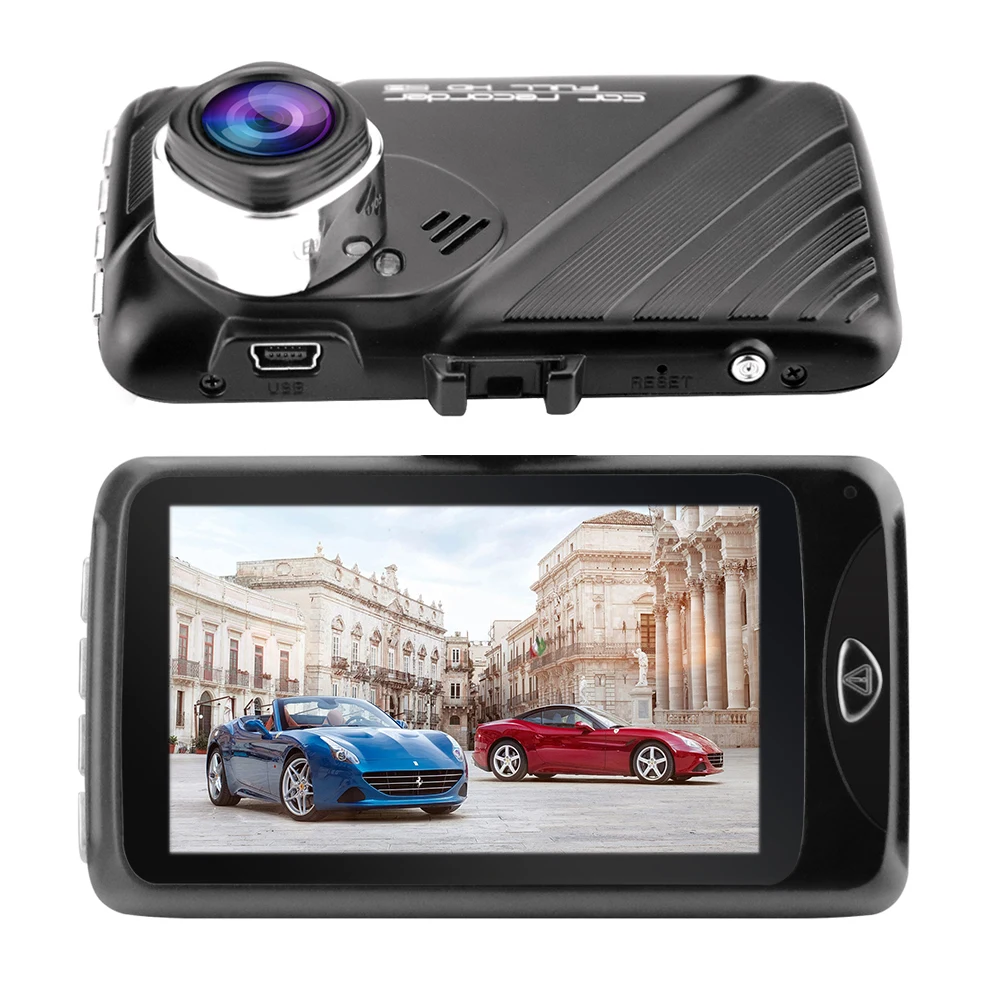 Автомобильный регистратор автомобиля камера Full HD 1080p 3 &quotips Поддержка
