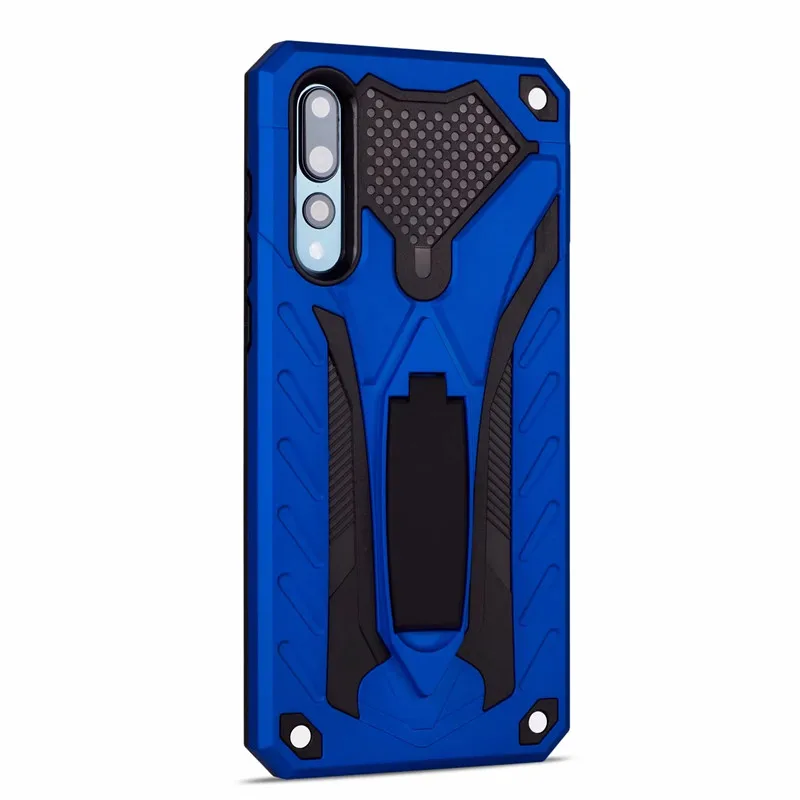 blue Резиновый защитный чехол для huawei P30 P20 P10 Plus P9 mate 20 Pro P Smart Z Nova 3i Honor 10 Lite 8X8 S 9X Y5 Y9 Prime - Цвет: blue