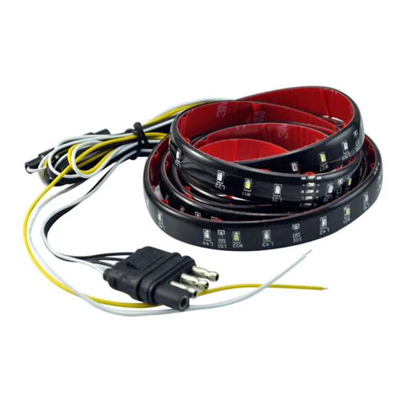 48&quot Truck SUV Tailgate Lights Bar LED Red/White Reverse Stop Running Turn Signal External Led Light Strip Car Accessories | Автомобили