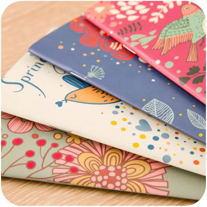 Cute Portable Travelers Notebook Paper Student Korean Retro Mini Note Book 3 PCS/Lot Simple Handbook Planner | Канцтовары для офиса