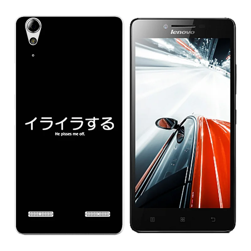 Мягкий ТПУ чехол для телефона Lenovo A6010 Plus &amp A6000 Lemon K3 K30-T Чехол черный с буквенным