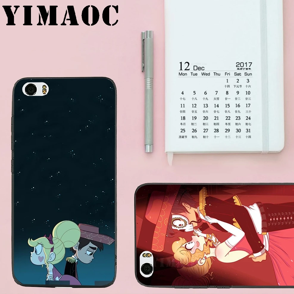 YIMAOC Star vs the Force of Мягкий силиконовый чехол для Xiao mi Red 6 Note 4X 4A 5A 5 Plus A1 A2 Pro Lite 8 |