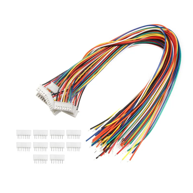 10 комплектов штекерные штырьковые коннекторы 26AWG 300 мм с проводами разъем для
