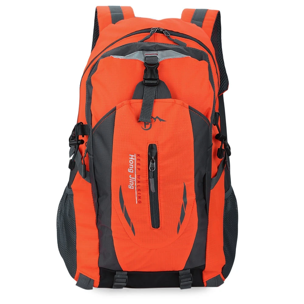 Нейлон Большой Емкости Рюкзаки Лоскутная лестница замок молния S форма сетки