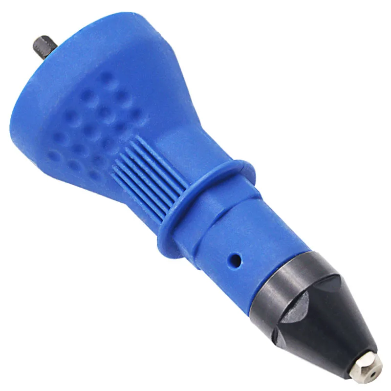 black blue electric rivet nut gun riveting tool cordless riveting drill adaptor insert nut tool riveting drill adapter free global shipping