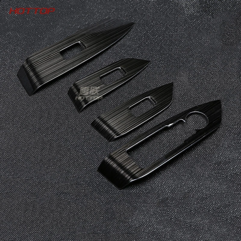 For Mazda CX-5 CX5 2nd Gen 2017 2018 Stainless steel door Window glass panel Armrest Lift Switch Button trim frame 4pcs | Автомобили и
