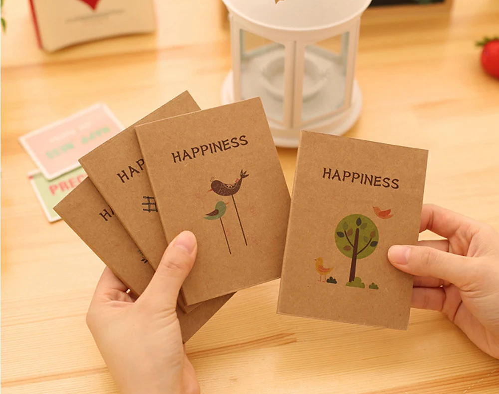 1 х винтажный мини-блокнот, записная книжка, дневник, кавайный блокнот, канцелярская бумага, блокнот для заметок, papelaria, школьные офисные принадлежности