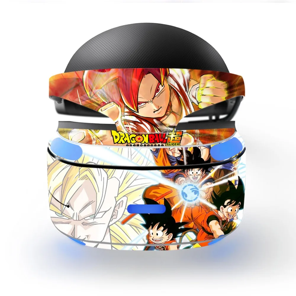 Супер Съемная виниловая наклейка Dragon Ball Защитная пленка для Playstation VR PS PSVR |