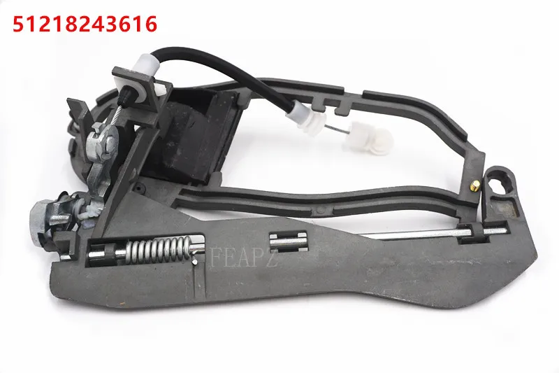 Для BMW X5 E53 2000-2007 Передняя внутренняя переноска наружная дверная ручка корпус