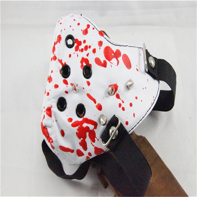 10pcs/Pack Mask Halloween Harley Masks Performances Rivet Non-mainstream Rock Men's Personalized Motorcycle | Красота и здоровье