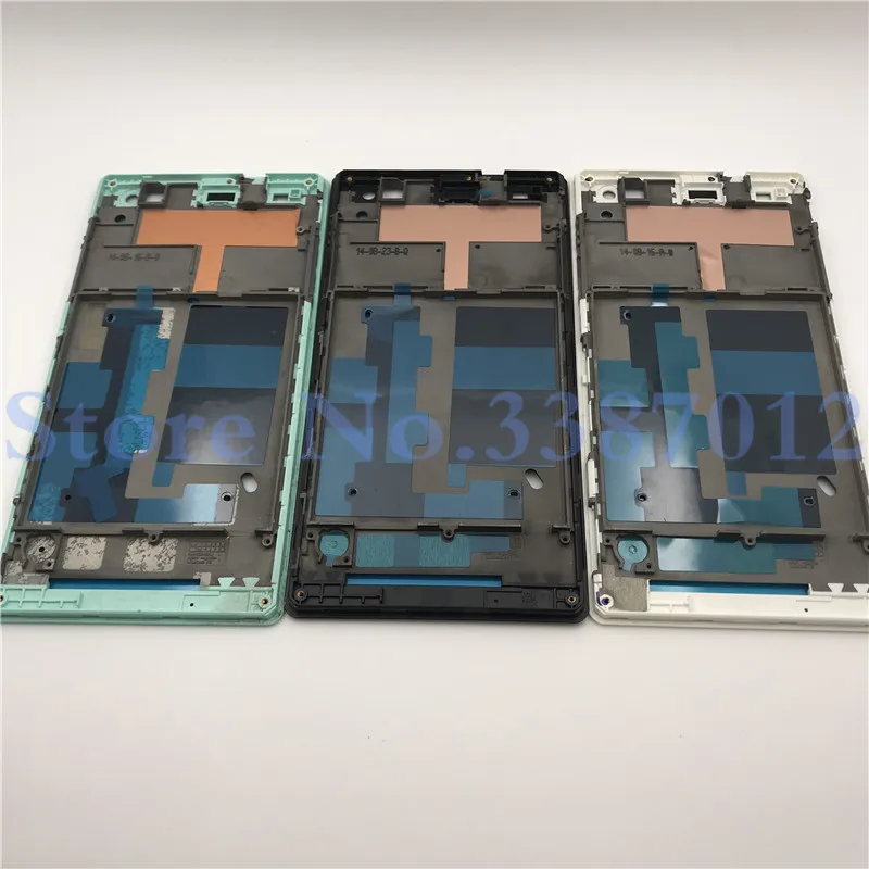 Оригинальная рамка ЖК-дисплея для Sony Xperia C3 S55T S55U передняя панель экрана |