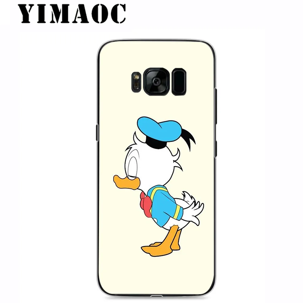 YIMAOC Donald Duck Soft Silicone Case for Samsung Galaxy A5 A6 Plus A7 A8 A9 2018 J3 J5 J6 J7 2016 2017 EU Version |