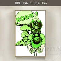 new arrivals professional artist hand painted high quality biochemical weapon oil painting on canvas playing game oil painting