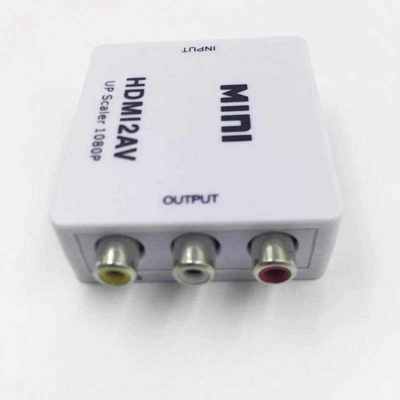 Baolyda HDMI К AV адаптер мини аудио видео конвертер HD 1080 P RCA HDMI2AV/CVBS L/R Поддержка NTSC PAL