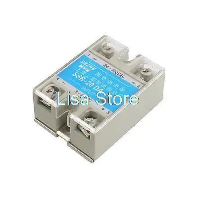 

Регулятор температуры 3-32VDC/24-380VAC SSR 20A DC-AC твердотельные реле