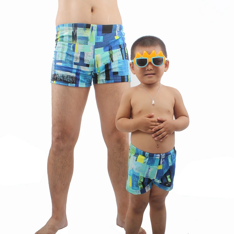 Swimmart Лидер продаж 2019 Лето папа сын купальник семейный вид плавание ming шорты