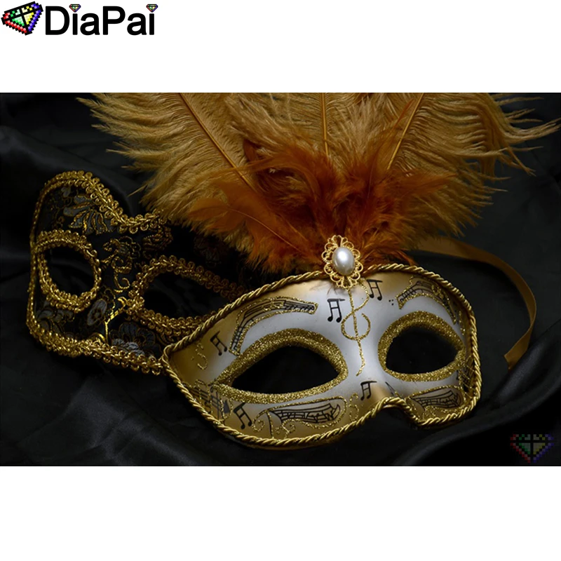 

DIAPAI 100% Full Square/Round Drill 5D DIY Diamond Painting "Character mask" Diamond Embroidery Cross Stitch 3D Decor A19032