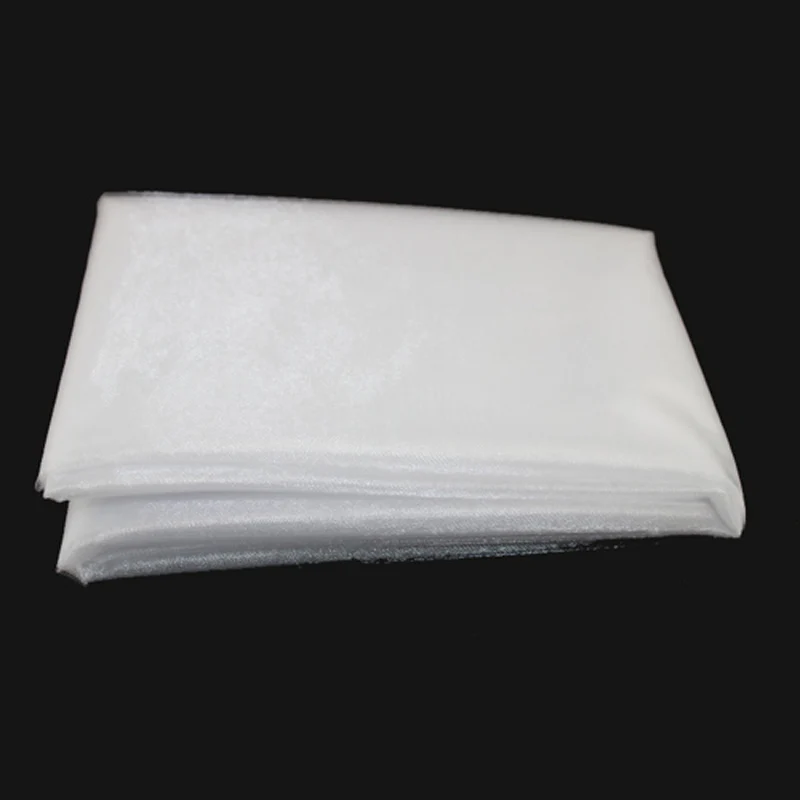 Лидер продаж! Высокое качество 75 см широкая белая органза в рулоне изящная ткань