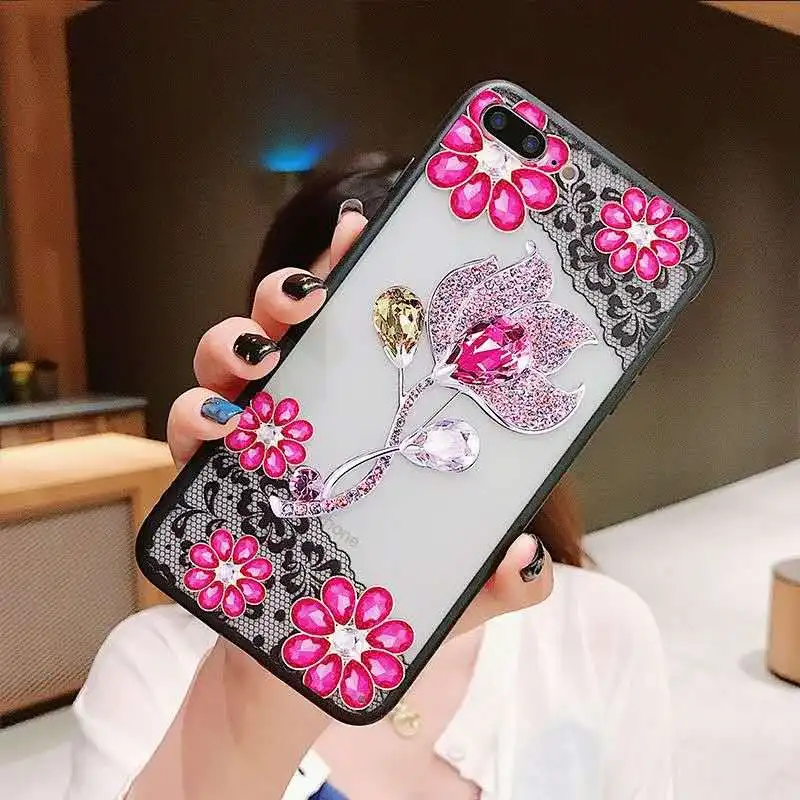 Emboss Cases For Huawei Y9 Y7 Pro Y6 Prime 2019 2018 P9 Lite Mini Enjoy 7 P20 P10 Nova 3E Edge Plastic Hollow Cover |