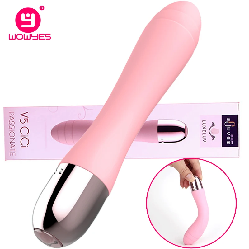 Фаллоимитатор Wowyes для точки G 10 скоростной вибратор анальные секс игрушки женщин