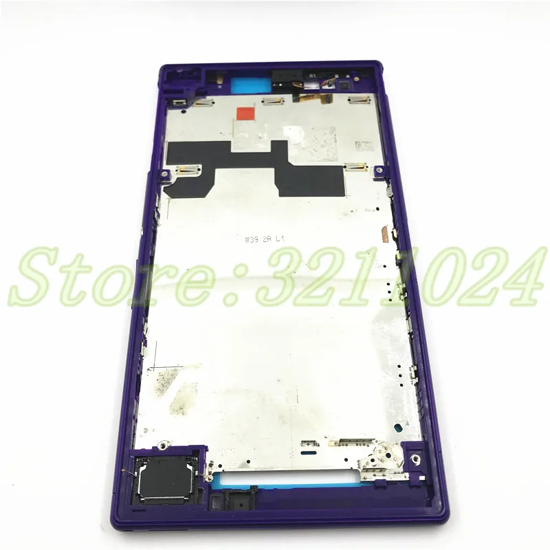 Front Middle Frame Bezel Plate Chassis Housing For Sony Xperia Z Ultra XL39h XL39 C6802 C6806 C683 C6843 C6833 Replacement Parts | Мобильные