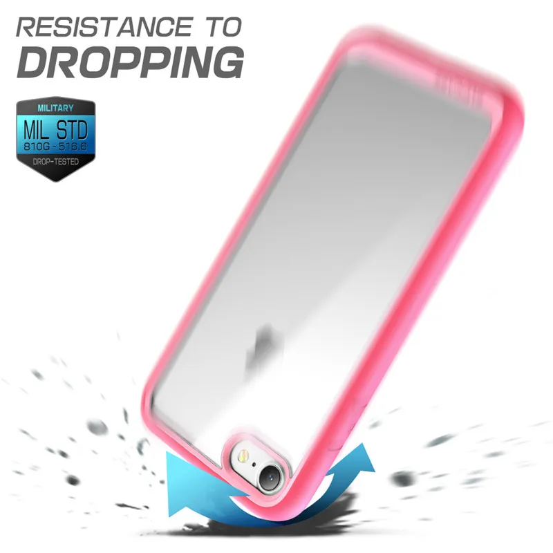 For iphone 7 SUPCASE 4.7 inch UB Style Series Premium Hybrid Protective TPU Bumper + PC Clear Case Back Cover iPhone |