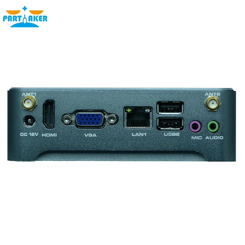 Мини ПК Windows 10 Безвентиляторный Barebone компьютер 2 Lan Nano промышленный VESA N1|dual lan|mini pc