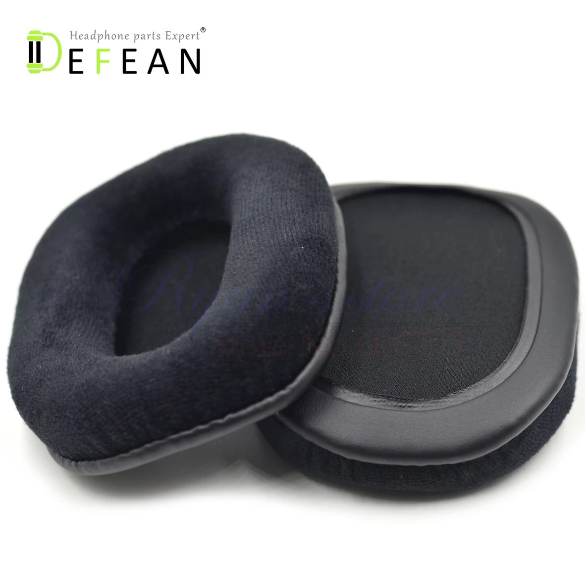 Defean велюровая сменная подушка для премиум Hi Fi DJ Style Over Ear Pro \ Monoprice MEP 839 наушники 108323