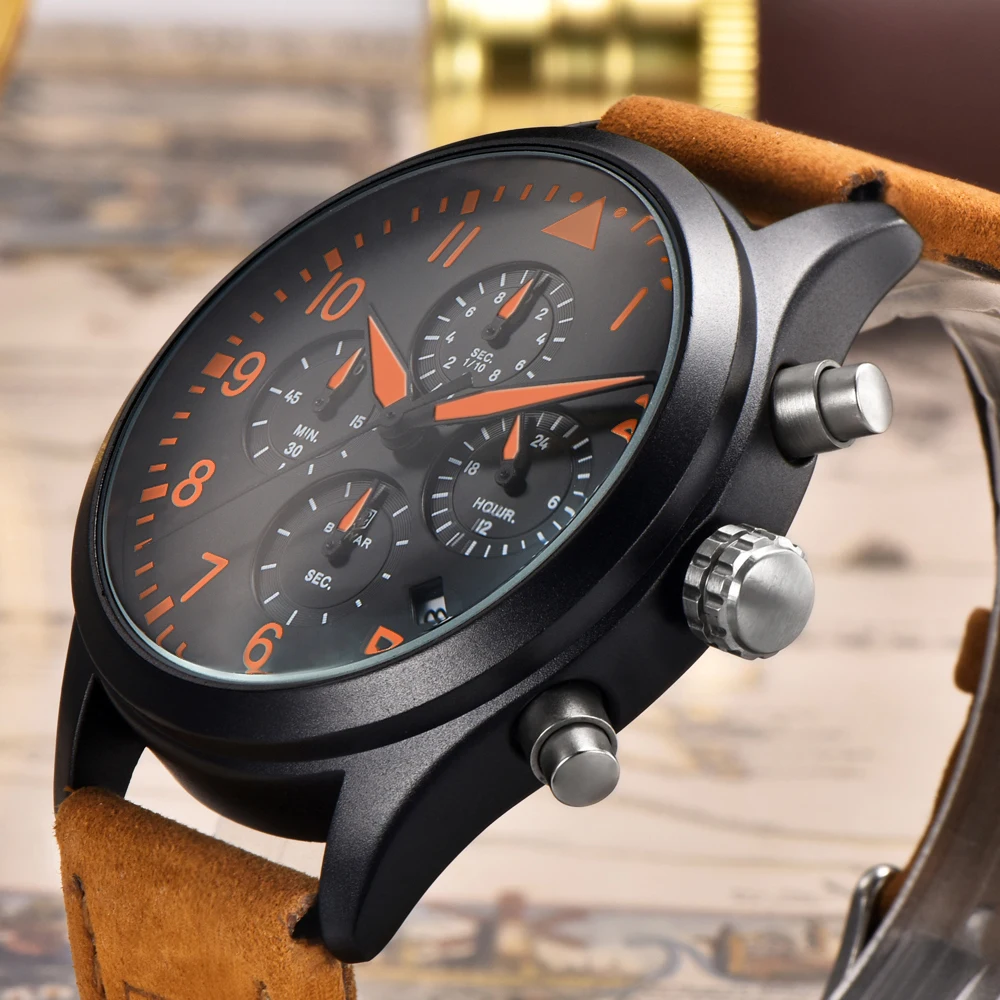Relojes hombre 2019 BENYAR модные кожаные мужские часы на ремне xfcs Топ бренд класса люкс