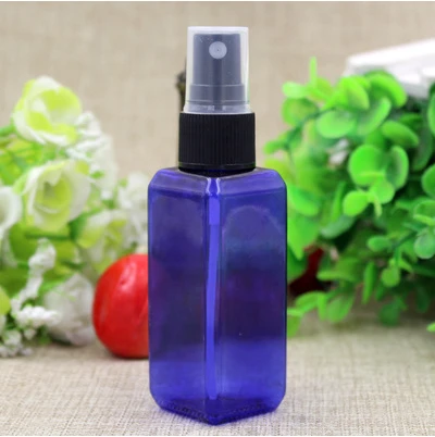 50ml 50 г/мл прозрачный пластиковый квадрат духи в аэрозольной упаковке во флаконах Косметическая Вода пустые парфужные контейнеры - Цвет: 50ml