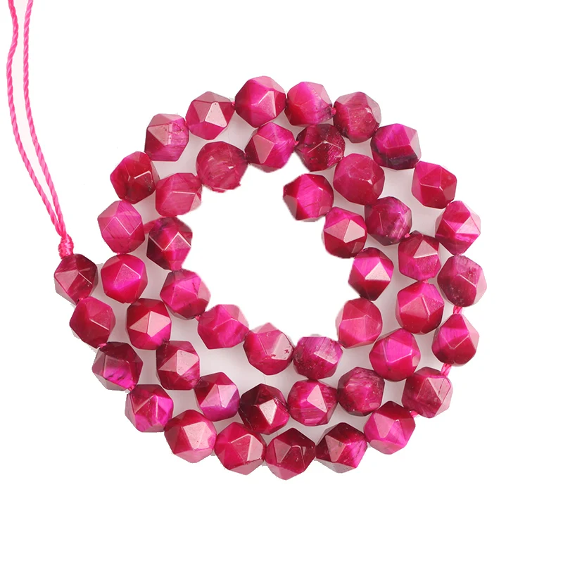 Бусины из натурального камня тигровый глаз 6/8/10 мм|Бусины| |