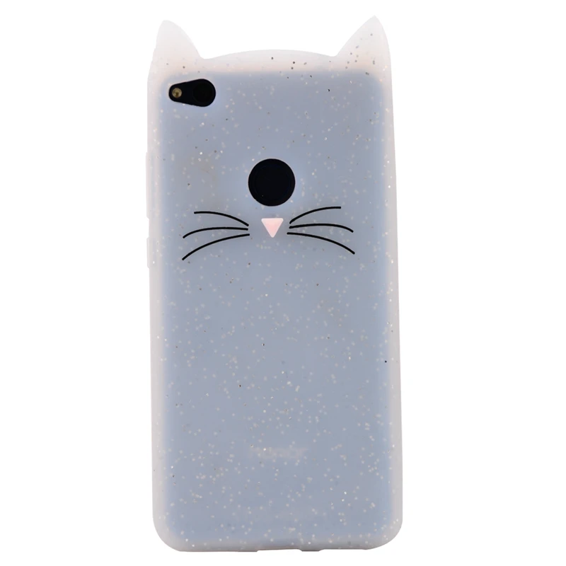 Cat Phone Case For Huawei nova 2s Cover 3D Cute Silicone TPU Black Ear |