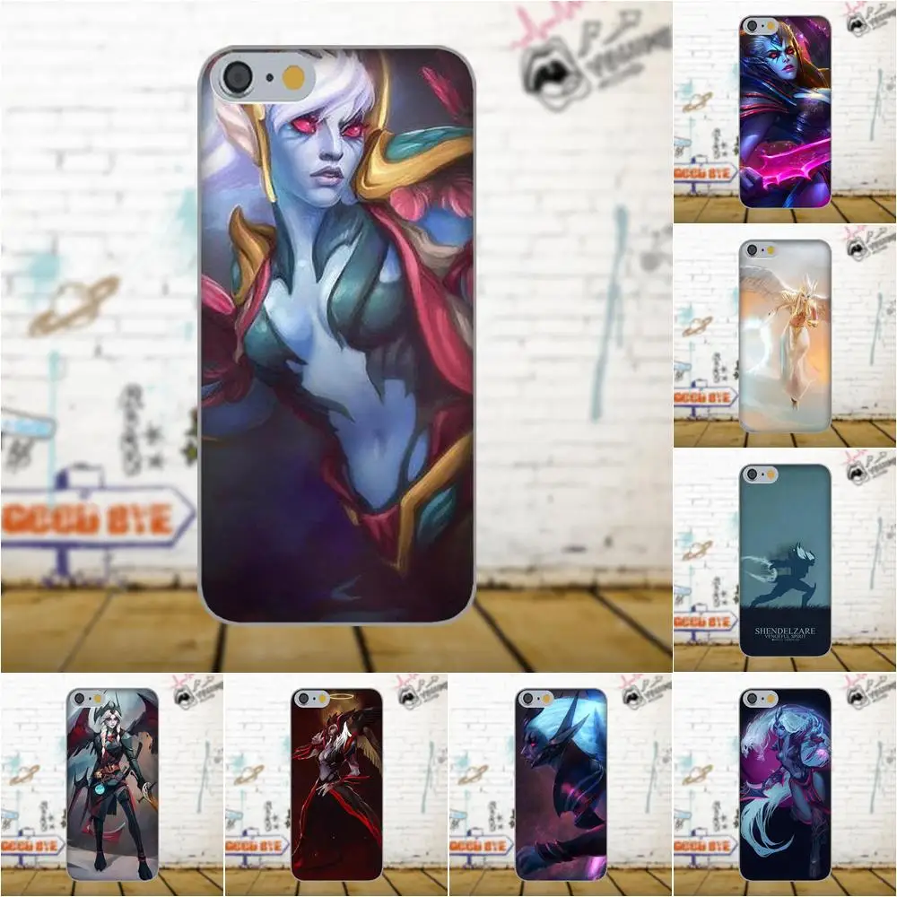 Dota 2 Vs чехол из ТПУ с изображением мстительного духа для Apple iPhone X 4 4S 5 5C 5S SE 6 6S 7 8 Plus LG